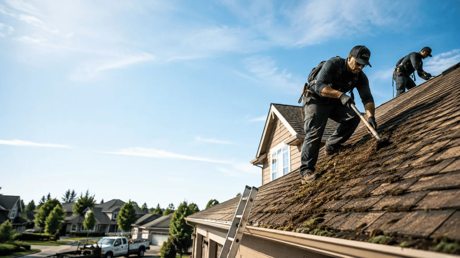 Roof Moss Removal in Olla, LA near me
